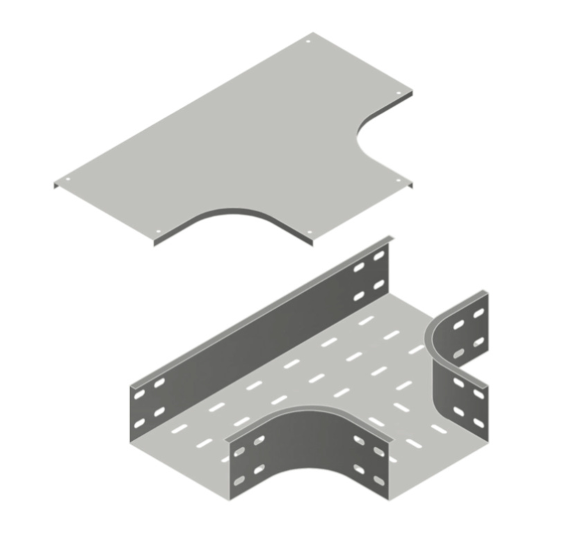 T ngang khay cáp W600xH100xT1.5mm